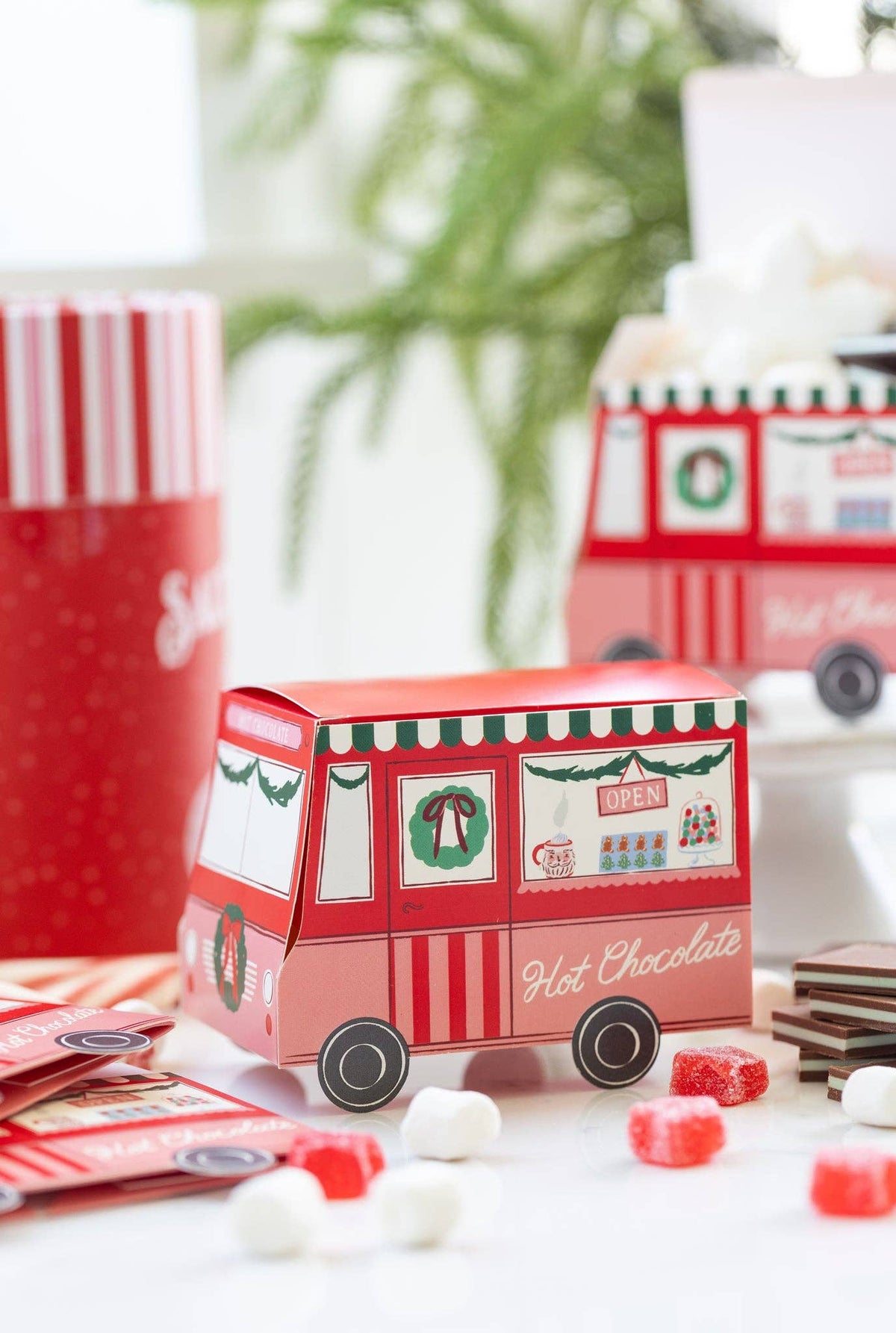CHR1321 - Hot Cocoa Truck Christmas Treat Boxes
